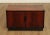 Mid Century Campaign Style Two-Door Rosewood Cabinet For Sale - Image 9 of 13