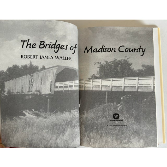 1st Printing the Bridges of Madison County by Robert James Waller 1992 Hardback For Sale In Charleston - Image 6 of 11