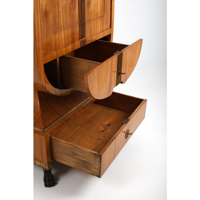 Lyra Cherry Tree Secretary, Vienna, 1815 For Sale - Image 18 of 18