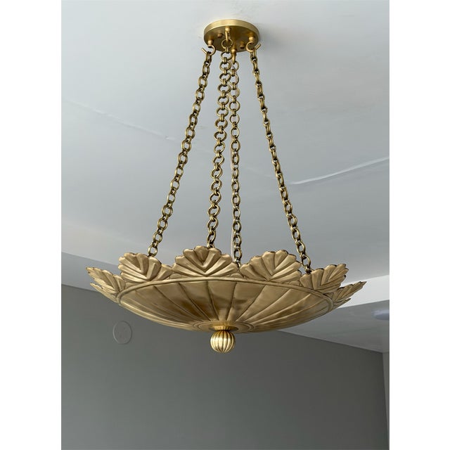 Bring timeless elegance to your home with this handcrafted solid brass pendant light, featuring a stunning floral-inspired...