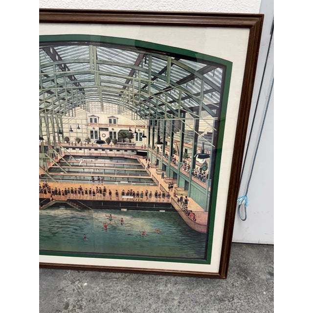 Design Plus Gallery presents Sutro Baths 1900, San Fransisciana by Marilyn Blaisdell. The work is an offset print from...