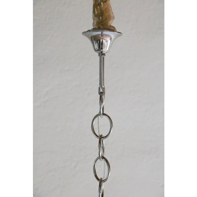 1970s Italian Ball Pendant Lamp from Mazzega, 1970s For Sale - Image 5 of 18