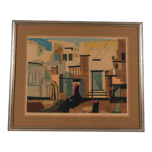 Framed Silkscreen Lithography Print of Riva Helfond's "Nauphia"