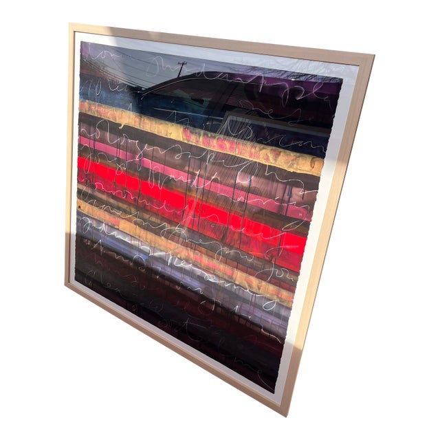 Framed Contemporary Abstract Artwork by Eliza K. For Sale