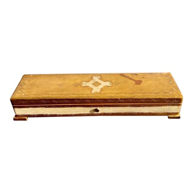 Reuge Sainte Croix Swiss Vintage Wooden Big Florentine Music Box, Numbered - It Plays the Song “Lullaby” by Wolfgang Amadeus Mozart For Sale