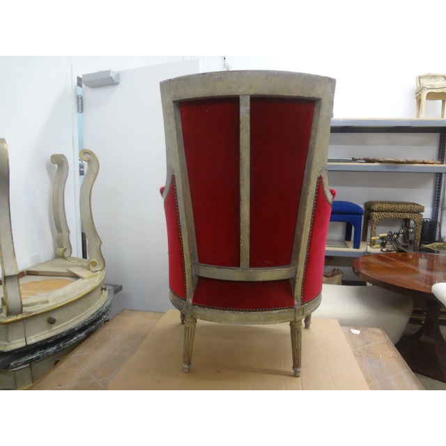 18th Century French Directoire Bergere For Sale - Image 10 of 13