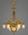 1980 French Louis XVI Gold Bronze Chandelier - 16 Lights For Sale - Image 10 of 10
