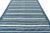 Not Yet Made - Made To Order Rug & Kilim's Contemporary Dhurrie Rug in Blue with White Stripes - 12x15 For Sale - Image 5 of 8