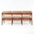 Mid 20th Century Jens Risom Mid Century Walnut 3 Seat Sofa For Sale - Image 5 of 10