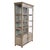 Wood Sliding Wood Patinated Cabinet For Sale - Image 7 of 7