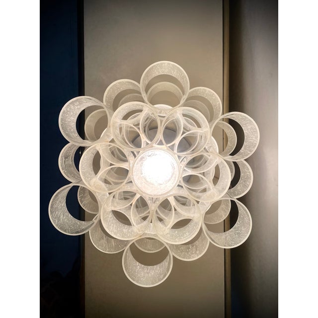 Large Murano Glass Globula Table Lamp from Poliarte, 1970s For Sale - Image 3 of 9