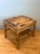 Wood Vintage Bamboo Accent Table For Sale - Image 7 of 14