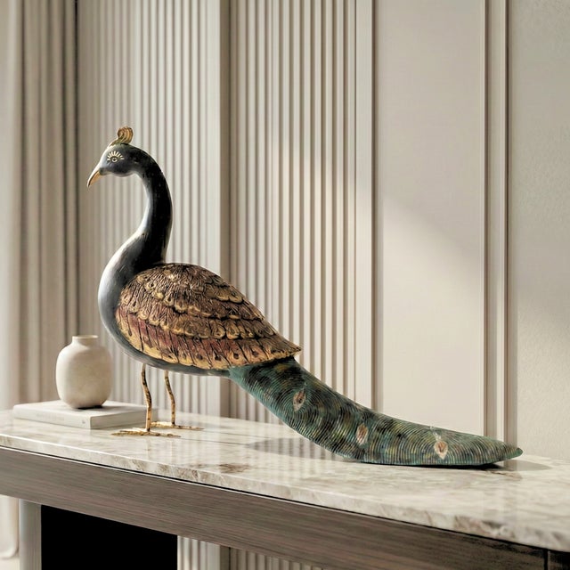 Dimensions: 47" W x 8" D x 28" H This piece is handcrafted by artisans using basic hand tools. Due to the nature of this...