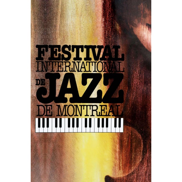 Date: 2005 Size: 16.75 x 52 inches The Festival International de Jazz de Montréal is an annual jazz festival held in...