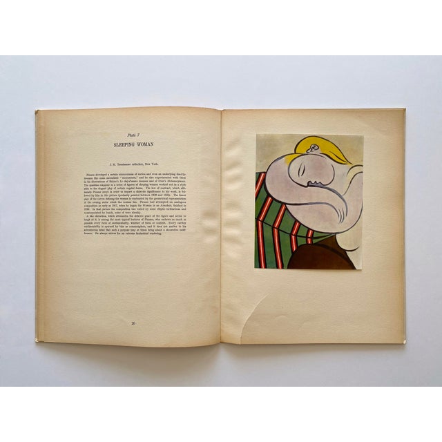 Pablo Picasso Vintage 1954 First Edition Mid Century Modernist Lithograph Print Hardcover Art Book For Sale - Image 9 of 13