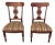 1990s Ethan Allen British Classics Empire Style Side Chairs – Pair For Sale