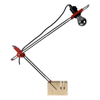 Sculptural Adjustable Table Lamp by Fratelli Mannelli, Italy, 1970s For Sale