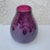 1980s 1980s Ken Benson Ls Signed Purple Amethyst Cameo Carved Leaves Frosted Art Glass Vase For Sale - Image 5 of 13