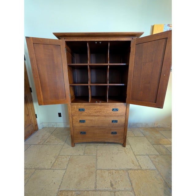 This classic Door Chest reflects the spirit of both design & quality of the construction found in the original Stickley...