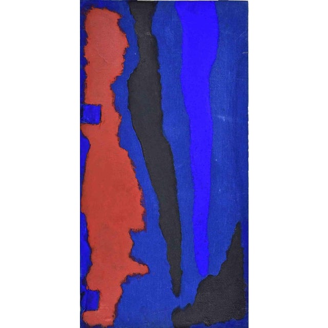 Giorgio Lo Fermo, Abstract Composition, Oil Painting, 2021 For Sale - Image 4 of 4