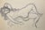 André Cottavoz, Lying Nude, 1974, Original Charcoal Drawing For Sale - Image 7 of 7
