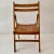 Vintage Wood Folding Chairs, Made in Yugoslavia For Sale - Image 11 of 12
