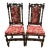 Late 19th Century Renaissance Barley Twist Fruitwood Chairs For Sale