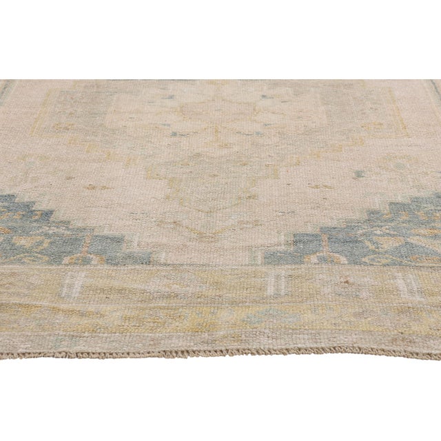 Vintage Turkish Oushak Rug, 04'02 X 06'00 For Sale - Image 4 of 10