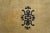 1920s Beige Floral Medallion Protective Symbol Art Deco Style Antique Chinese Peking Rug For Sale - Image 10 of 11