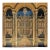 1980s Trompe l'Oeil Architectural Folly Four Panel Screen - Piero Fornasetti Homage For Sale