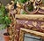 Mid 19th Century Venetian Lacquered and Gilded Mirror with Friezes, 1850s For Sale - Image 5 of 10