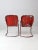 Metal Mid-Century Metal Patio Chairs Pair For Sale - Image 7 of 12