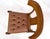 Walnut and Brown Leather Klismos Chairs from Pescetta Home Decoration, Set of 4 For Sale - Image 6 of 16