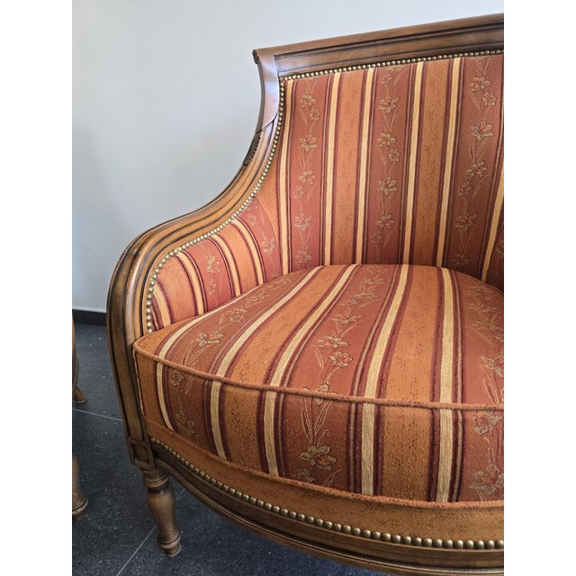 Wingback Armchairs from SE Manufacture, 1980s, Set of 2 For Sale - Image 13 of 18