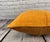 20 x 20 Hemp Pillow Turkish Cushion Natural Orange Pillow Cushion Cover For Sale - Image 4 of 4