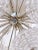 Metal Mid 20th Century Glass & Brass Dandelion Sputnik Chandelier For Sale - Image 7 of 8