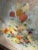 Impressionist Impressionist Oil on Masonite Titled "Happy Flowers" For Sale - Image 3 of 7