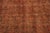 1980s Vintage Retro No Pile Rust/Brown Wool Rug - 8'0'' X 11'2'' For Sale - Image 5 of 10