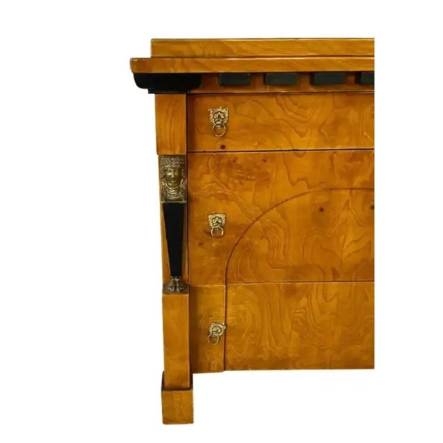 Early 20th Century Biedermeier Neoclassical Chest of Drawers For Sale - Image 5 of 8