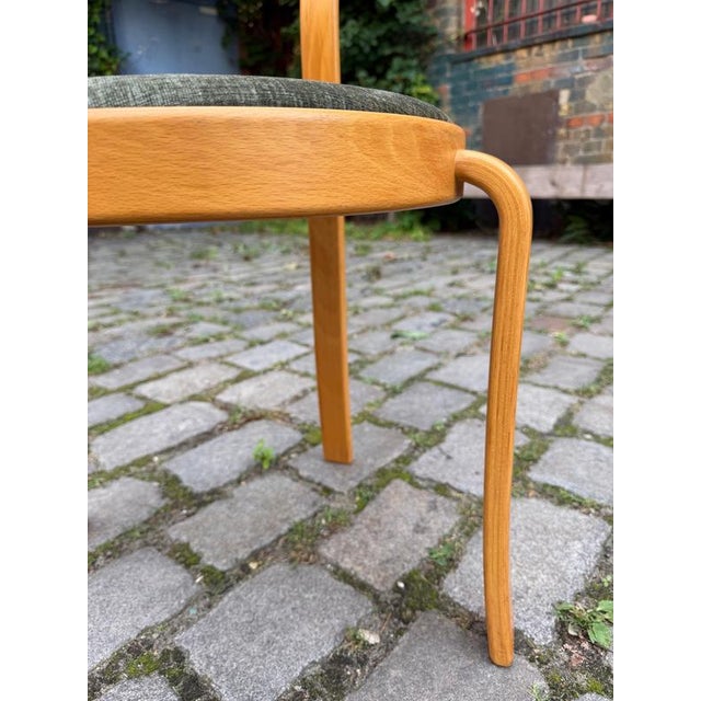 Armchair Series 8000 in Green and Upholstered Beech, by Thygesen & Sørensen for Magnus Olesen For Sale - Image 9 of 11
