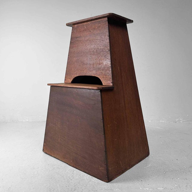 1920s Fumidai Wooden Stepping Stool, 1920s For Sale - Image 5 of 12