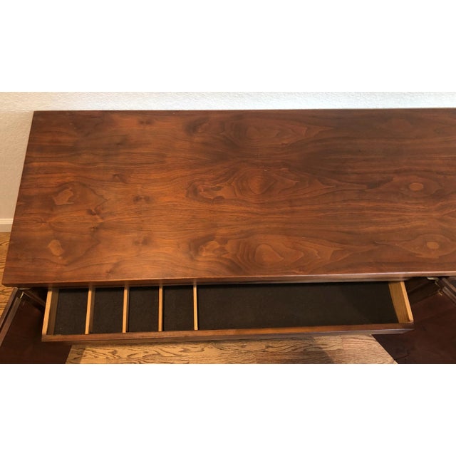 Mid-Century Modern Mid 20th Century Cartwright Walnut Cabinet For Sale - Image 3 of 12