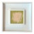 Sarah Trundle, Contemporary Abstract Framed Painting, "Enough Said: Peach on Green" For Sale