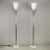 Silver Vintage Chromed-Plated Floor Lamps with Marble Bases and White Glass Diffusers in the style of Venini, 1970s, Set of 2 For Sale - Image 8 of 8