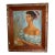 20th Century Oil Portrait of a Spanish Carmen Style Gypsy Woman in Large Frame For Sale