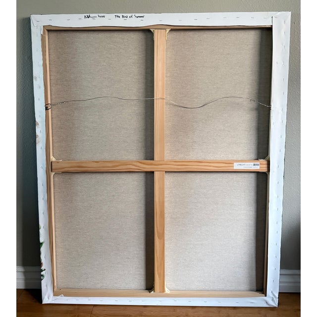 Blue The End of Summer - Oil on Linen by Kory Alexander For Sale - Image 8 of 8