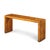 Brown Milo Baughman Style Mid Century Burlwood Console Table For Sale - Image 8 of 9