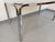Mid-Century Modern Vintage Curved Rectangular Dining Table in Smoked Glass and Chrome Metal, 1970s For Sale - Image 3 of 18