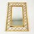 Wood Mid-Century Bamboo and Rattan Wall Mirror, Italy, 1960s For Sale - Image 7 of 7
