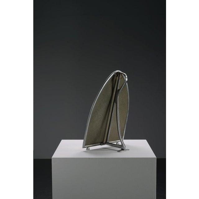 period: 1930s origin: France dimensions: h50 x w37 x d20 cm material: original mirror glass, chromed metal I have official...